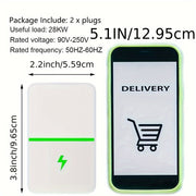 Elektron qurilmalar uchun kuchlanishni barqarorlashtiruvchi va chaqmoqdan himoya qiluvchi Cube Surge Protector