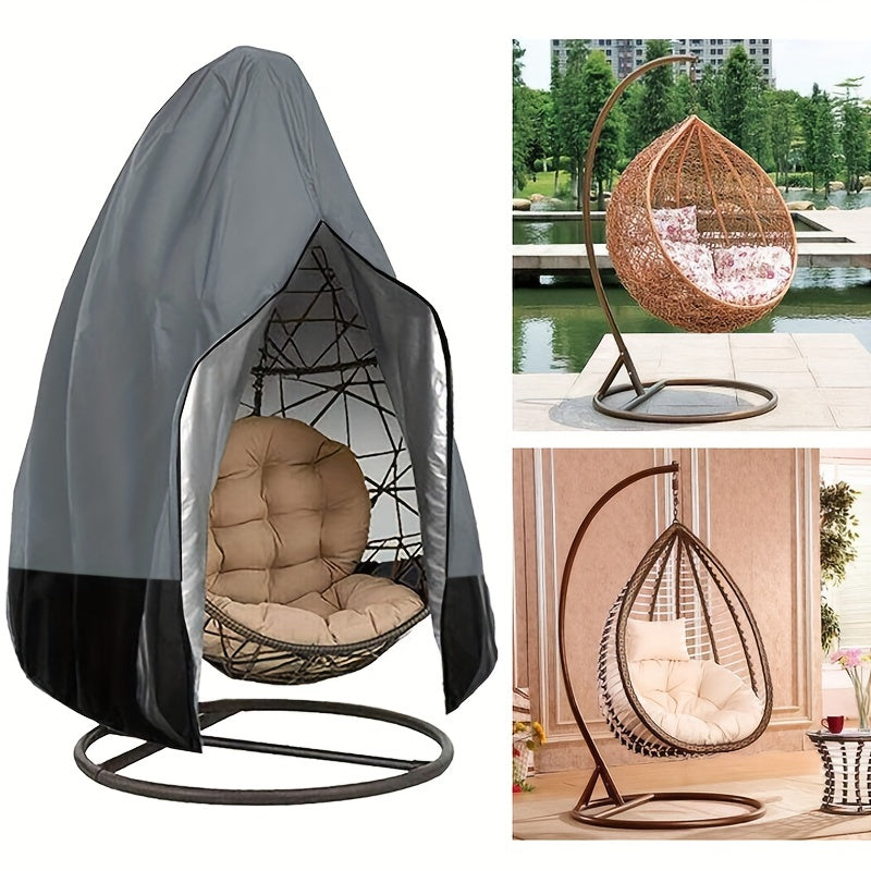 Oxford Cloth Outdoor Egg Chair Cover All-Season Patio Swing Cover Mixed Colors