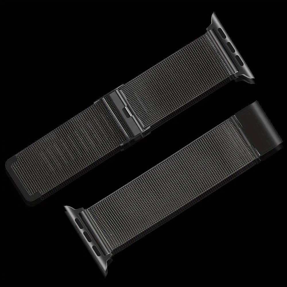 Stainless Steel Mesh Milanese Loop Watch Band for Apple Watch Series 1-10 Ultra 2 49mm