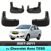 T250 2007-2011 uchun avtomobil fender loyqalar to'plami, suv o'tkazmaydigan qopqog'lar, himoya qopqog'i