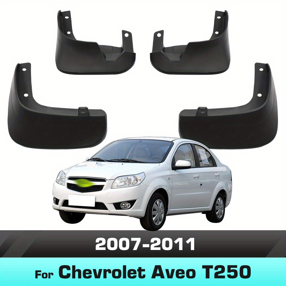 T250 2007-2011 uchun avtomobil fender loyqalar to'plami, suv o'tkazmaydigan qopqog'lar, himoya qopqog'i