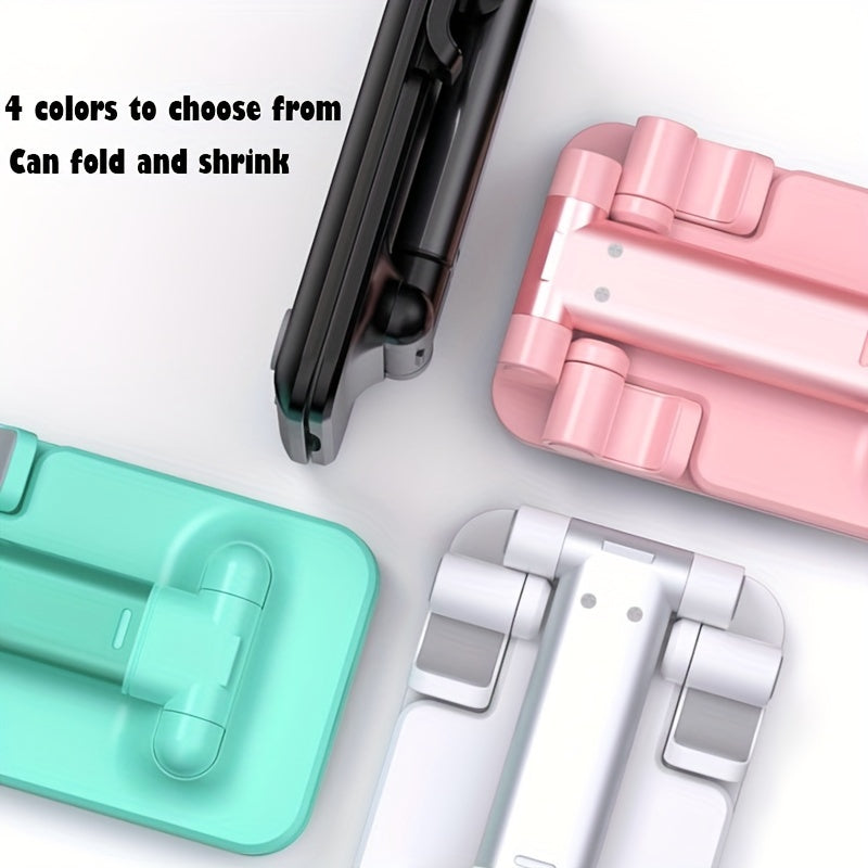 Foldable ABS Phone Stand for Desktop and Multi-Functional Use