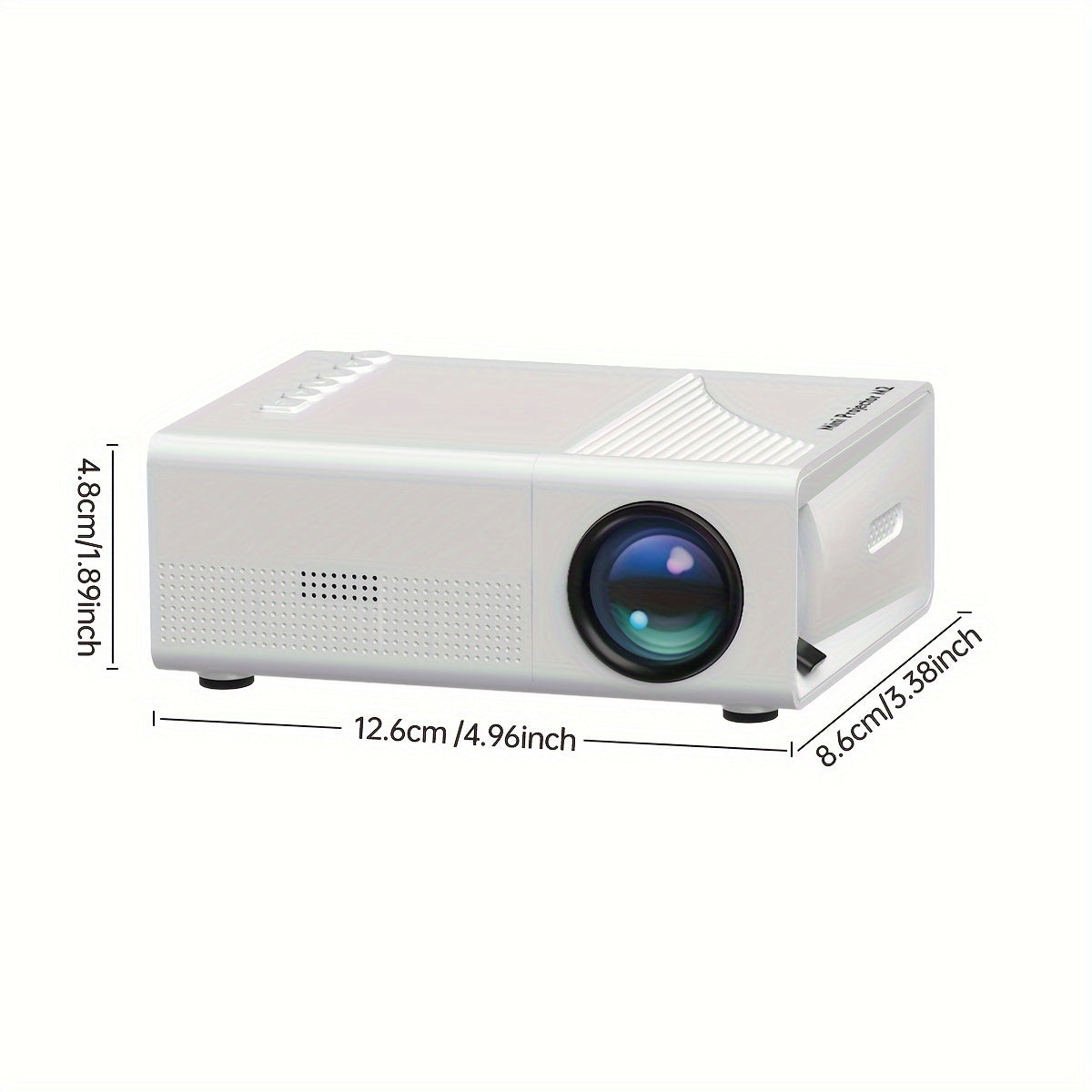 Home Mini HD Projector for Smartphones USB SD AV Brightness High Lumens