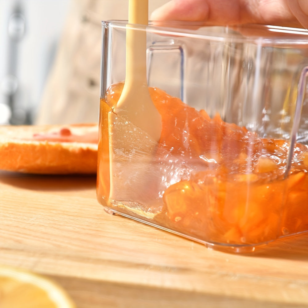 Stainless Steel Dual-Purpose Jam Scraper Spoon Kitchen Utensil