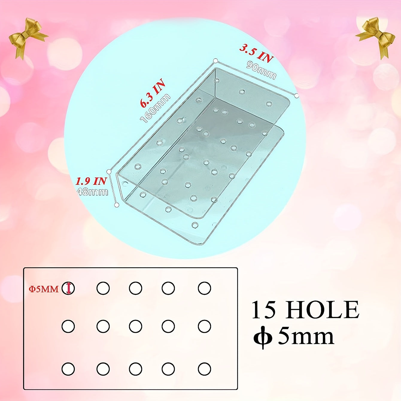 Acrylic White Cake Pop Stand for Weddings, Showers, Birthday Parties