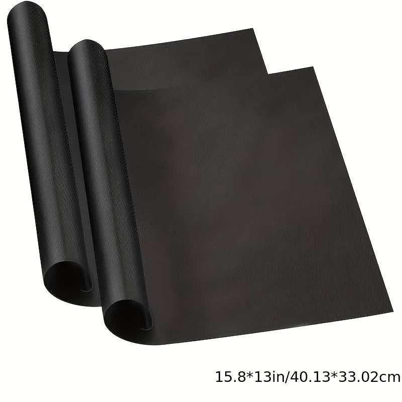 Non-Stick Glass Fiber Oven Liner for Electric Gas Ovens and Grills