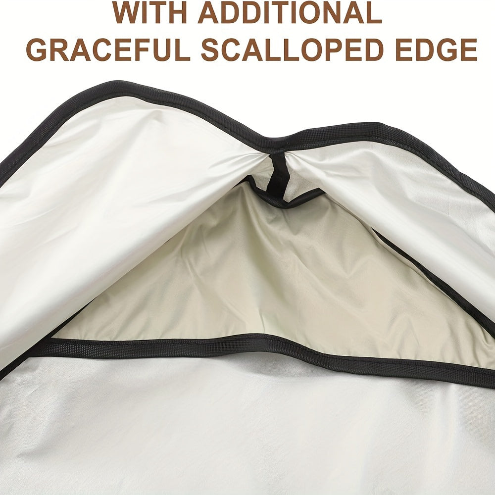 Waterproof Sun-Resistant Patio Swing Canopy Cover 190T Polyester Taffeta