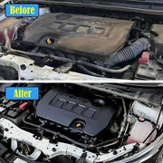 Multi-Purpose Car Engine Shine and Plastic Repair Paste Black Finish Protects Interior Exterior