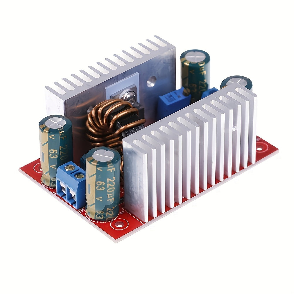12A Boost Converter Module with Breadboard Power Board Adjustable Voltage Regulator