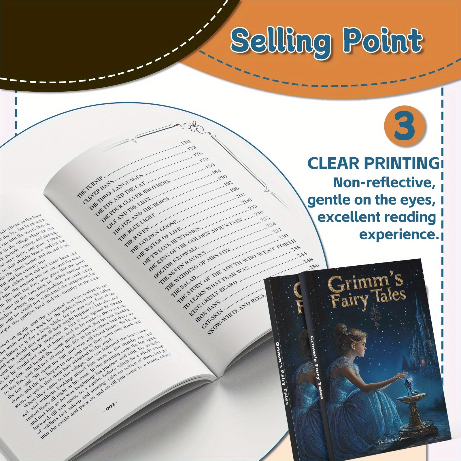 Children's Hardcover Fairy Tales Book Brothers Grimm Classic Stories of Magic and Morals English Edition