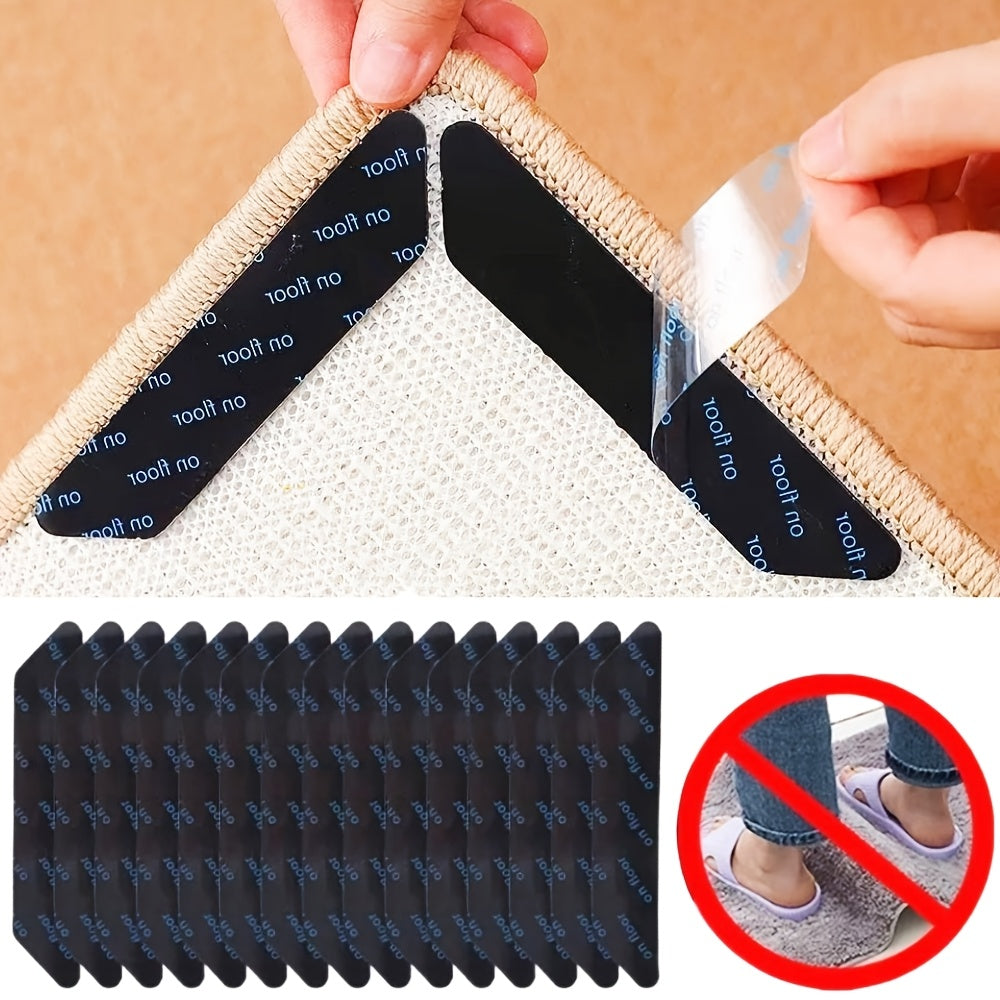 Yog'och pol uchun 12, 24 yoki 36 ta qattiq yopishmaydigan, qayta ishlatiladigan, yuviladigan gilam mato to'plami