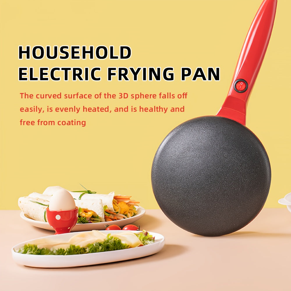 Yevropa rozetkali kichik elektr taxta, non-stick alyuminiy materialdan tayyorlangan. Uy sharoitida foydalanish uchun ideal.