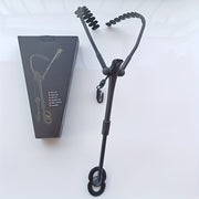 Черный регулируемый ремень для саксофона для тенора, альта, сопрано, кларнета