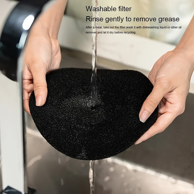 Campana extractora portátil de escritorio con ventilador de escape de 3 velocidades alimentado por USB para barbacoa en interiores, olla caliente, camping en autocaravana