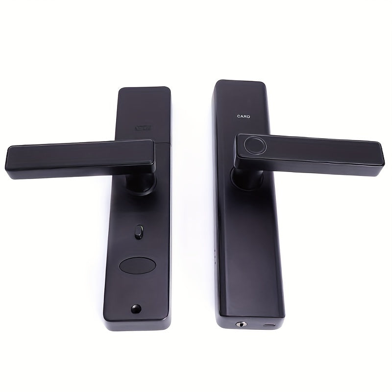 Bir nechta kirish variantlari (Parol, Kartochka, Barmoq izi, Kalit) va TT App/Tuya App qo'llab-quvvatlaydigan Wifi Elektron Qulfi.