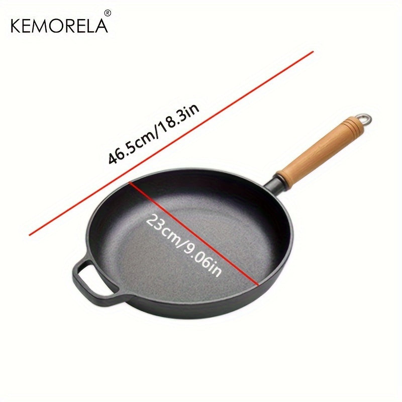 Cast Iron Skillet Non-Stick Cookware for Gas Electric Induction Stoves 10 Inch
