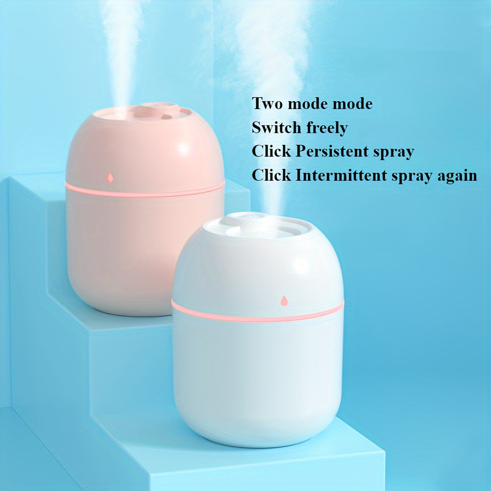 Kichik USB quvvatlangan mini namlovchi, jim ishlash, ko'chma dizayn va turli muhitlar uchun rangli LED chiroqlar bilan. Og'ir tutun, ikki darajali chiqish va bitta tugma bilan boshqarish imkoniyatlariga ega. Ideal