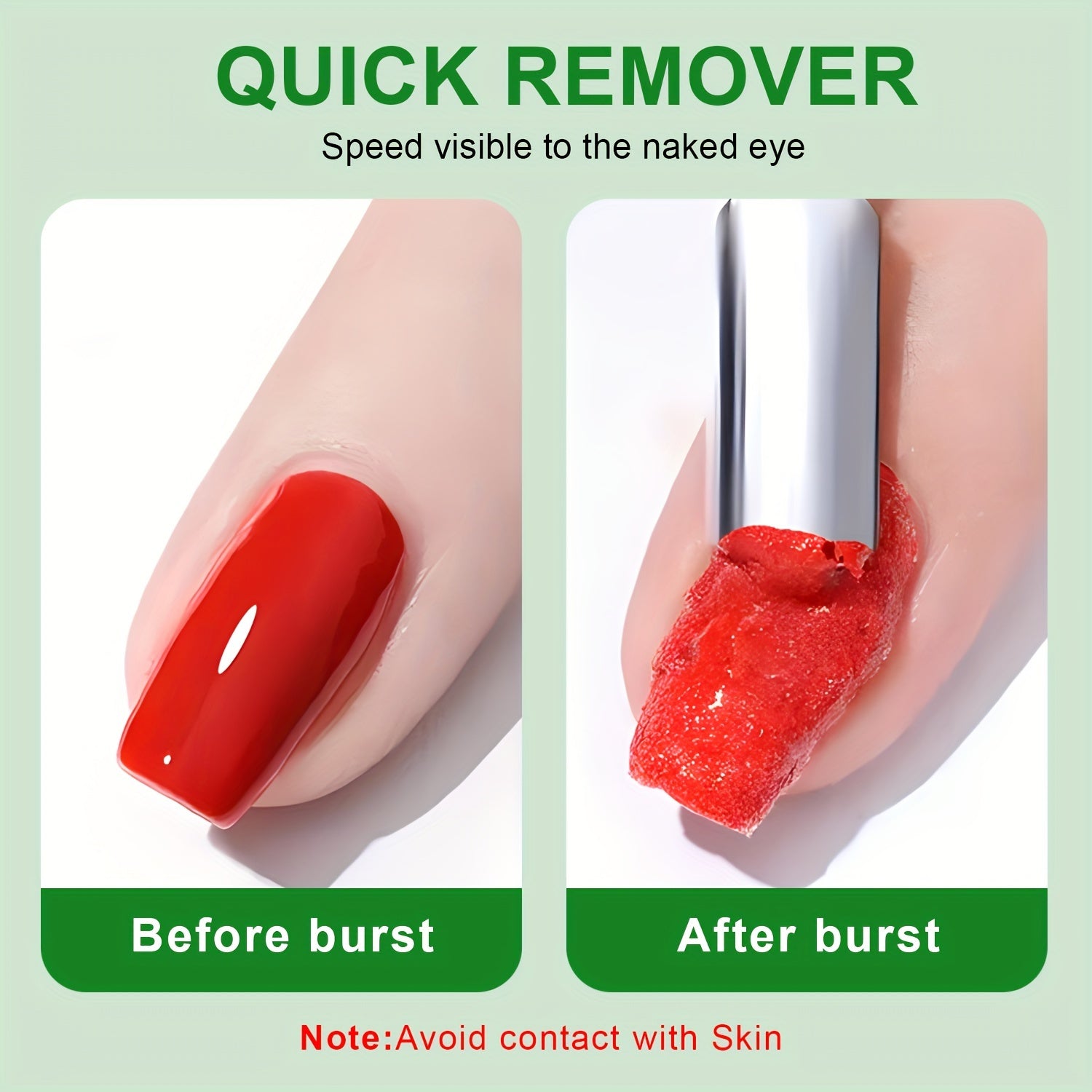 Professional Gel Nail Polish Remover Fast UV Gel Removal Without Soaking or Wrapping