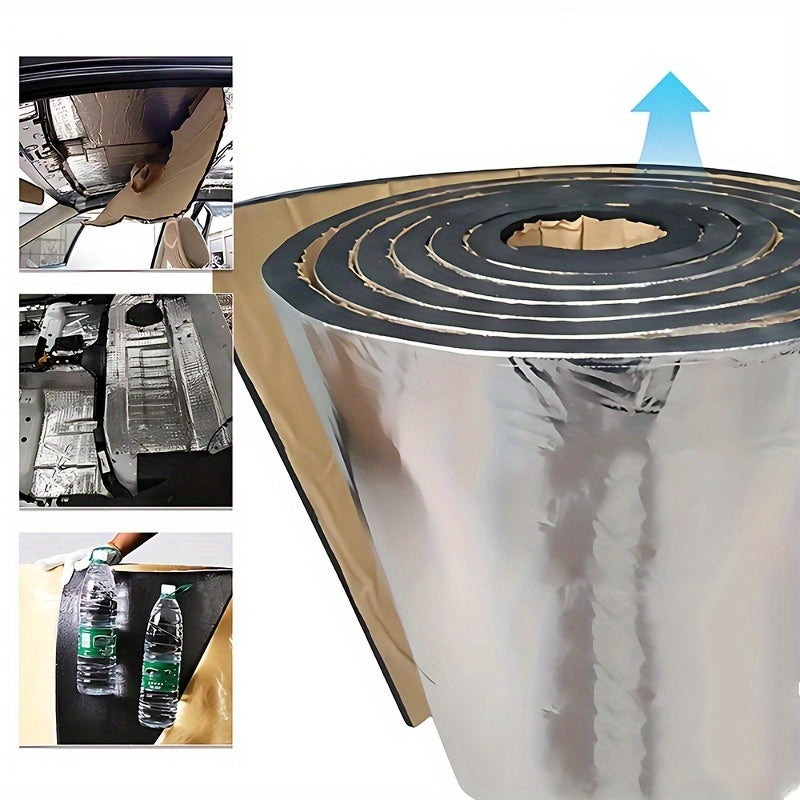 Car Soundproofing Heat Insulation Mat - Easy Install Closed Cell Foam for Vehicles