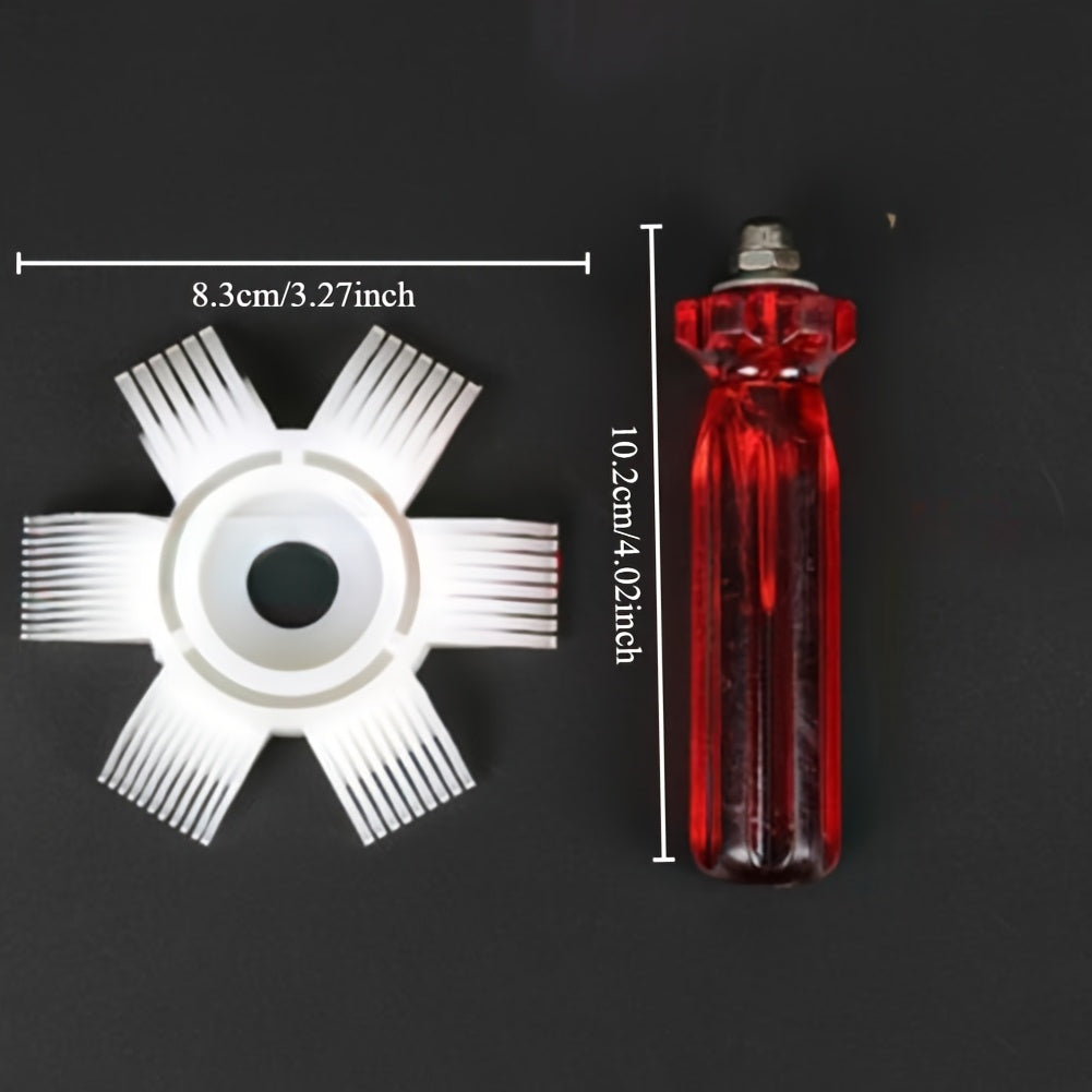 Multi-Functional Air Conditioner Cleaning Tool for Radiators and Condensers