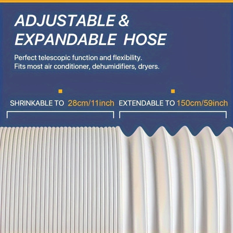 Portable Air Conditioner Exhaust Hose 14.99cm Diameter, Multiple Lengths