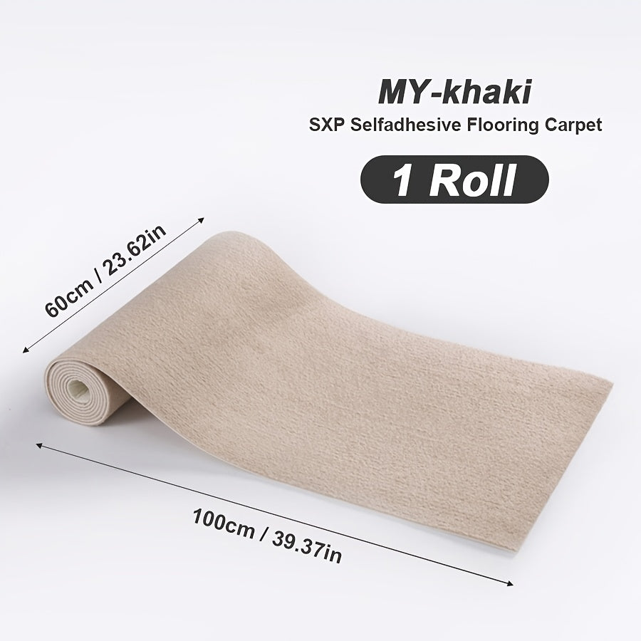 Self-Adhesive Carpet Tiles 5mm Thick Roll for Home Use in Multiple Sizes
