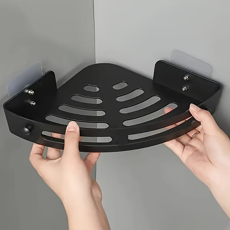 Corner Shower Caddy with Adhesive Mount Bathroom Organizer for Essentials