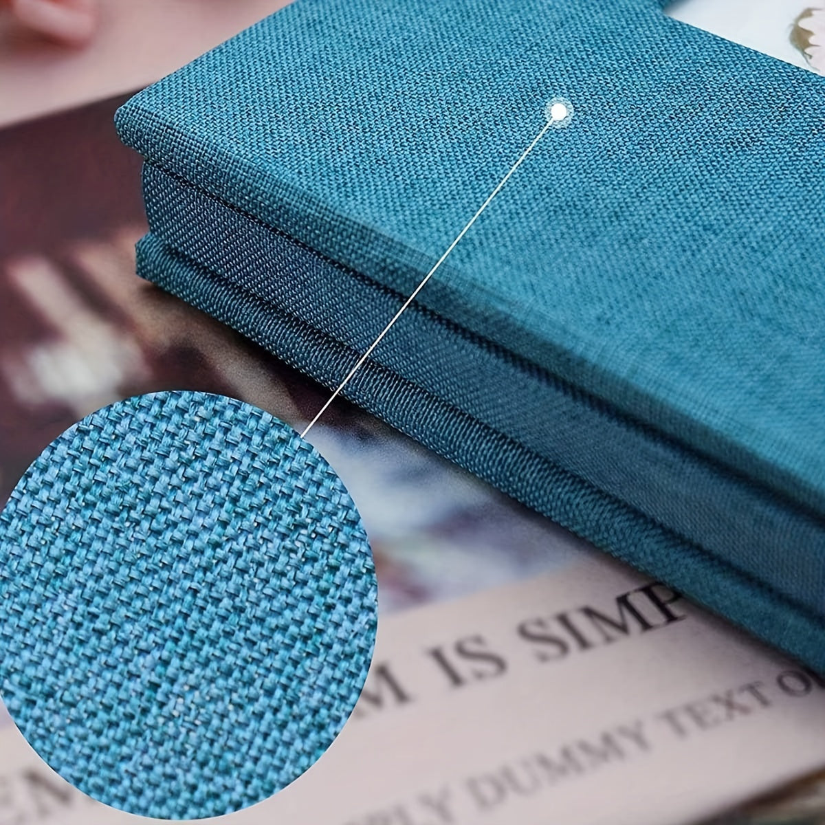 Children's Pink Photo Album with Self-Adhesive Pages 4x6 Scrapbook 40 Pages