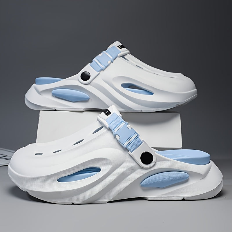 Women's Breathable EVA Clogs with Non-Slip Sole, Adjustable Strap, Summer Outdoor