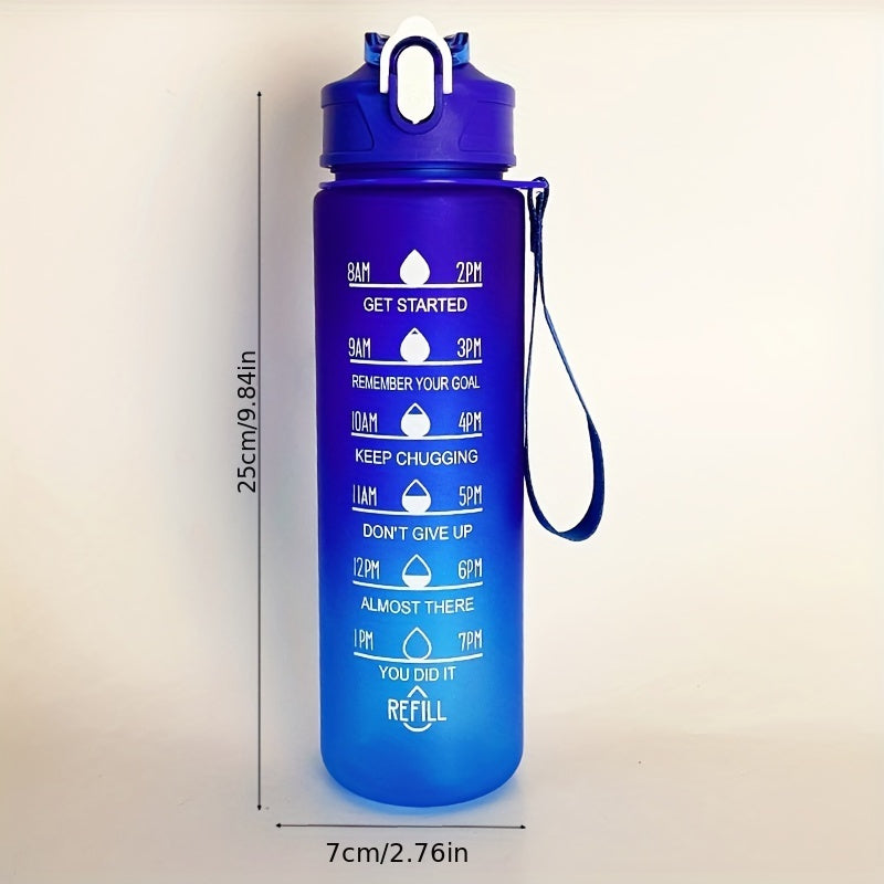 1L Motivational Water Bottle for Outdoor Activities and Gifts