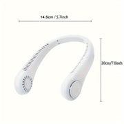 Rechargeable Sports Neck Fan Portable Cooling Device Lightweight for Outdoor Activities