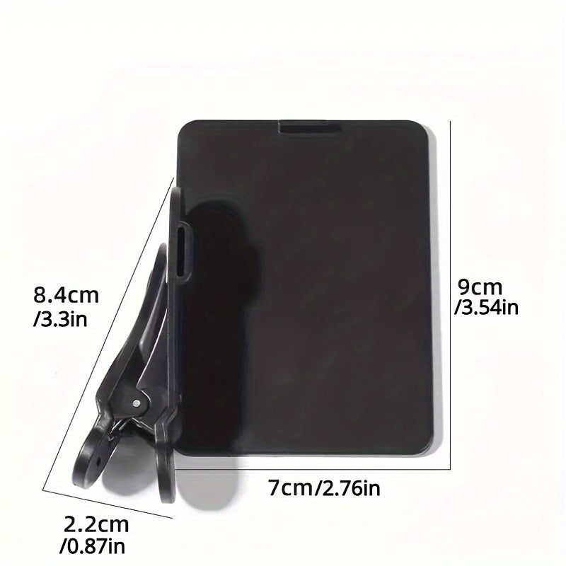 1 шт. Рефлексный съемочный зажим с селфи-объективом для уличной фотосъемки с использованием мобильного телефона