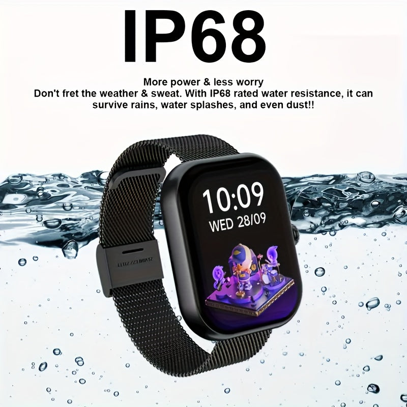 Smart Watch for Men and Women 5.11cm TFT Display 240p 100+ Sports Modes IP68 Waterproof