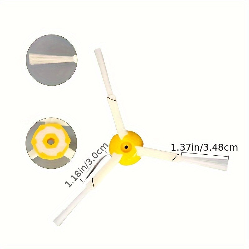 8 Pack Replacement Vacuum Parts Kit for Robot Cleaners Main Brushes Filters