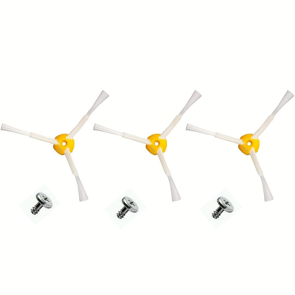 3 ta yon cho'tka almashtirish to'plami IRobot modellari 900, 800, 700 va 600 seriyalariga mos keladi, jumladan 960, 980, 985, 860, 870, 877, 880, 890, 891, 895, 805, 761, 770, 780, 790, 614, 650, 665, 671, 675 va 690.