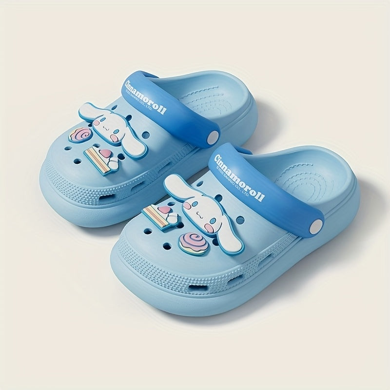 Kids' Summer Non-Slip Hole Sandals for Boys and Girls EVA Cartoon Design