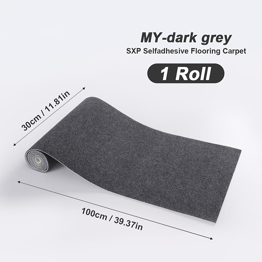 Self-Adhesive Carpet Tiles 5mm Thick Roll for Home Use in Multiple Sizes