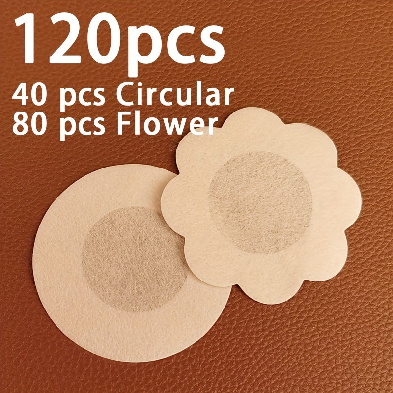 Disposable Breast Pasties Nipple Covers for Women 6cm 120 Pieces