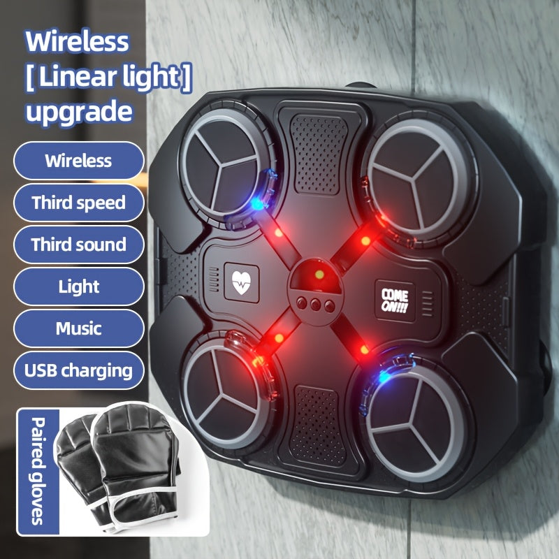 Kids Boxing Target Rubber Sensory Reaction Speed Stress Relief Toy