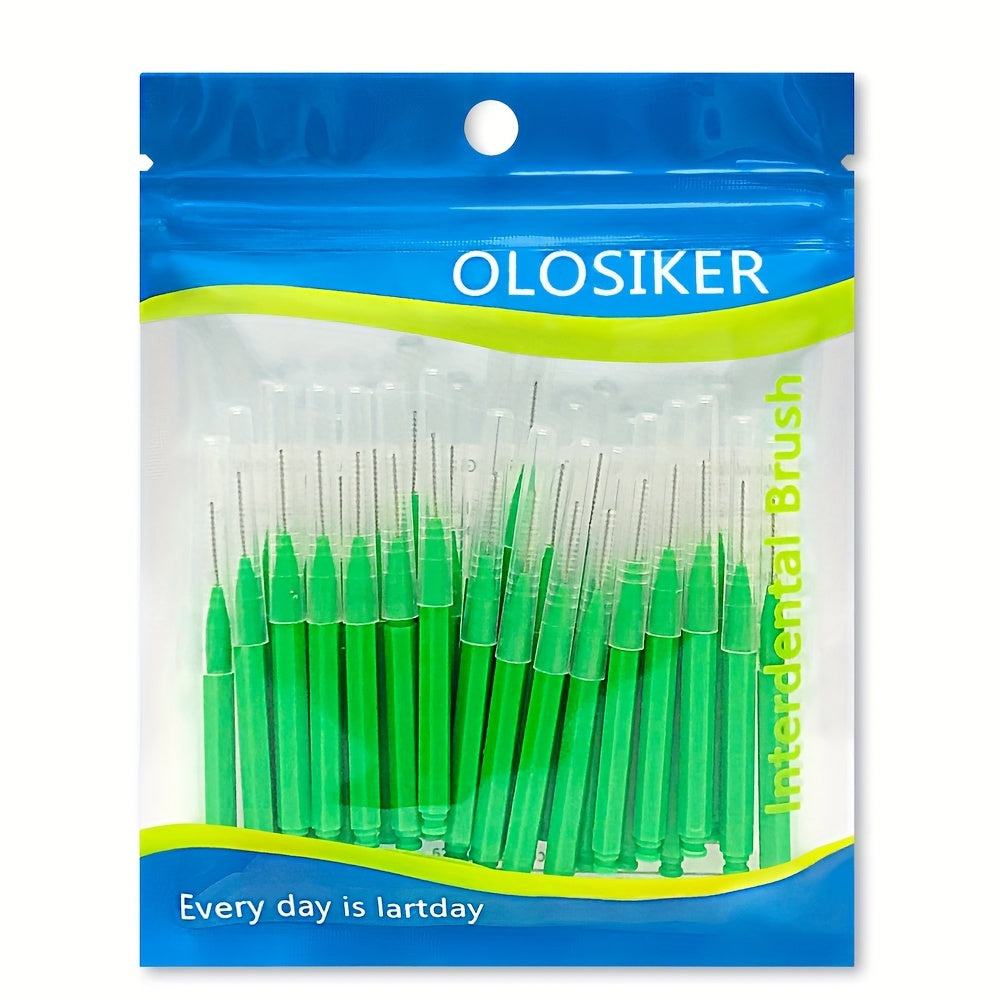 30 Pieces Interdental Brushes Deep Cleaning Dental Picks for Adults