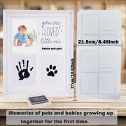 Baby Handprint Kit for New Parents, Keepsake Footprint Craft, Baby Shower Gift