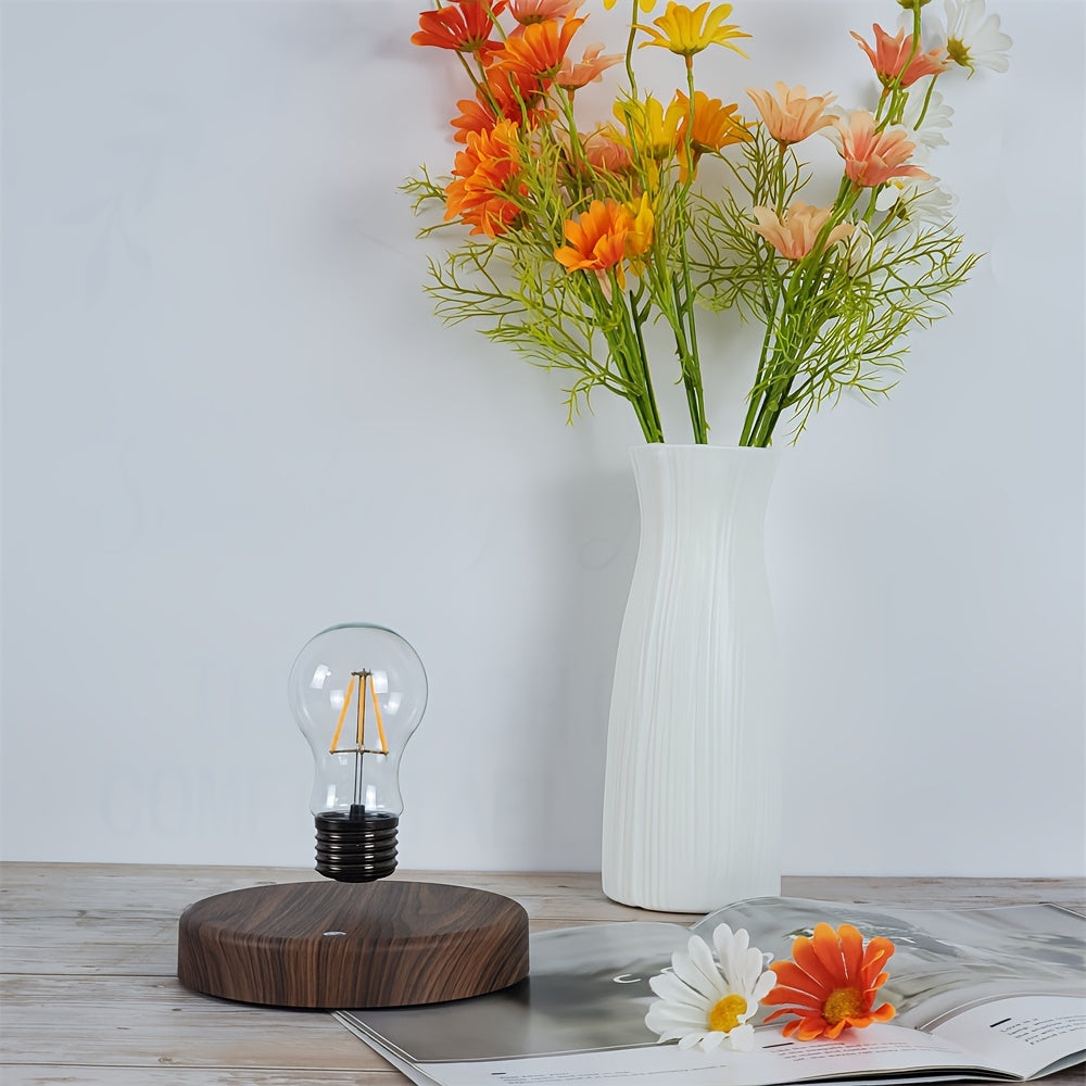Smart Magnetic Suspension LED Light Bulb Indoor Tabletop Lighting