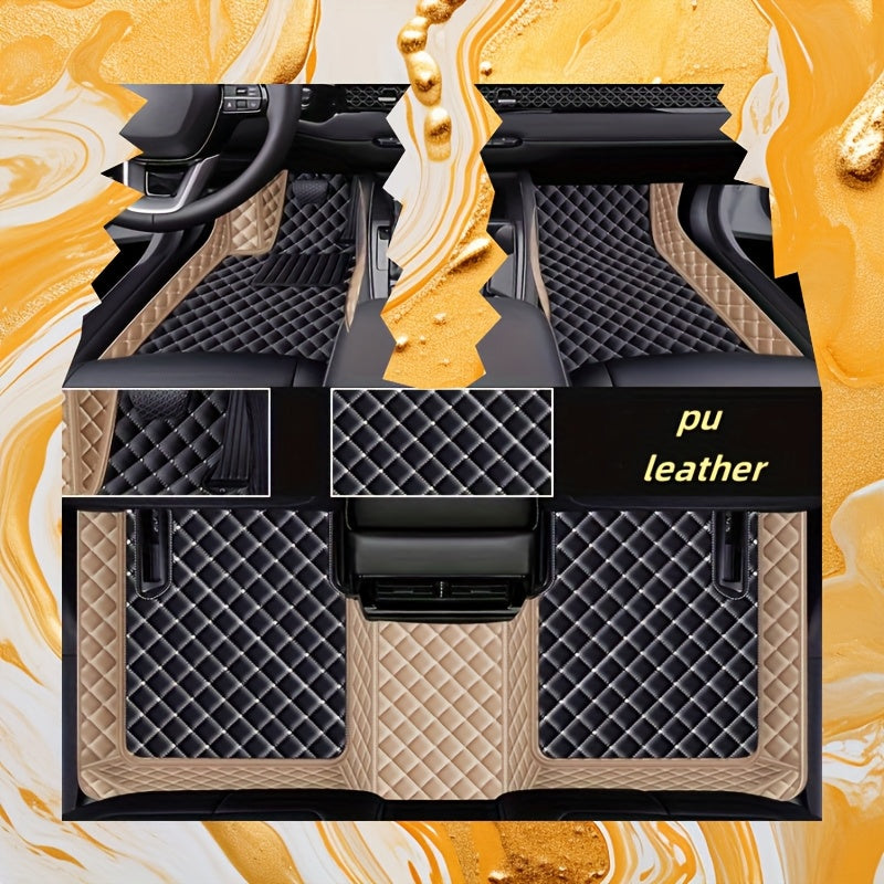 Universal sun'iy charm avtomobil pol pozishkalari suv o'tkazmaydigan chang o'tkazmaydigan bardoshli