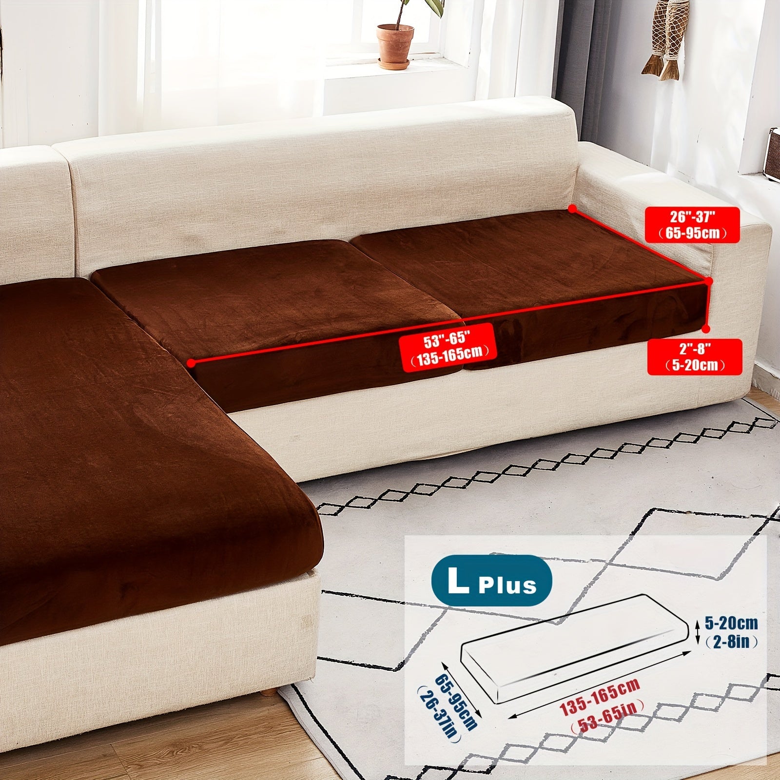 Велюровый чехол для дивана/подушки для домашних животных, пылезащитный и мягкий чехол для дивана для домашнего декора.