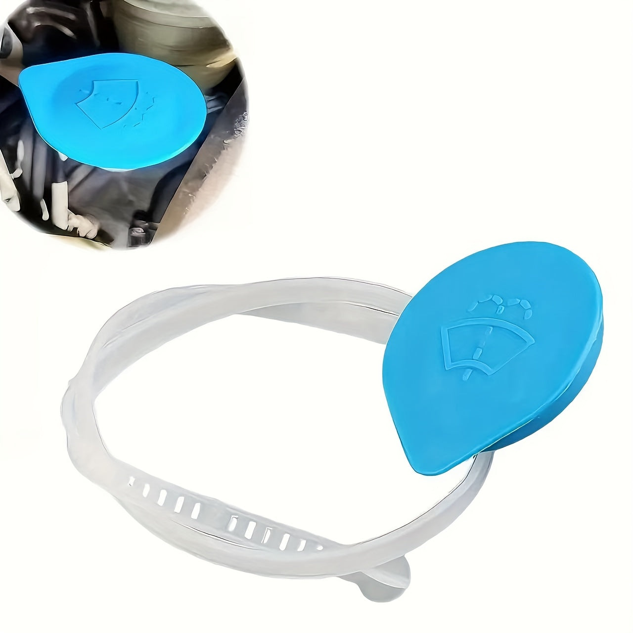 Blue Windshield Wiper Cover for Cars, Easy Install, Compatible with Multiple Models