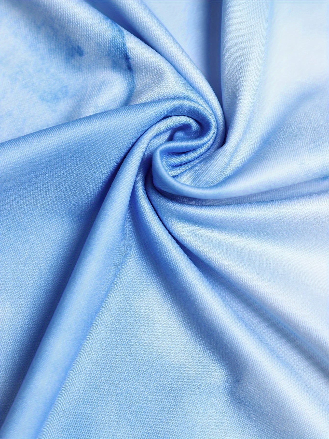 Adult Tie Dye Short Sleeve T Shirt and Pants Loungewear Set Polyester Casual Spring Fall