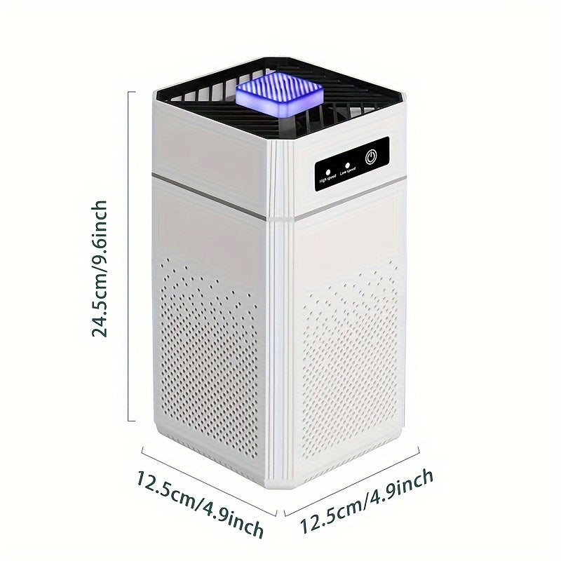 USB Air Purifier for Home Eliminates Formaldehyde Odors Dust Pet Hair