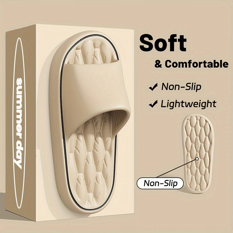 Ayollar uchun EVA slayd shlyapki, sirg‘almas, yostiqlangan ichki va tashqi plyaj poyabzali