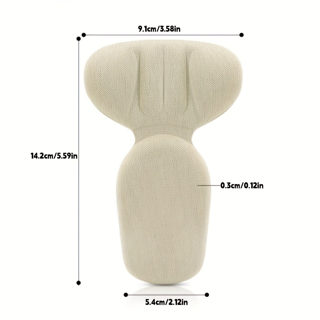 Unisex Memory Foam Heel Cushions 2-in-1 Anti-Friction Heel Protectors