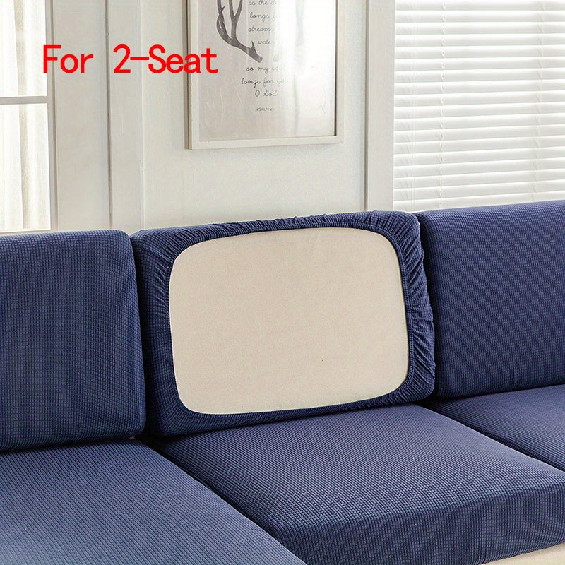 Vafli makkajo'xori velur divan qoplamasi - yotoqxona, ofis, yashash xonasi uchun mebelni sirpanishdan himoya qiluvchi - divan uchun uy bezak qoplamasi.